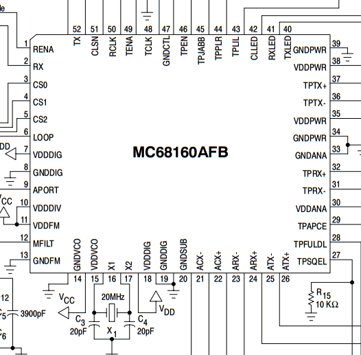 MC68160AFB