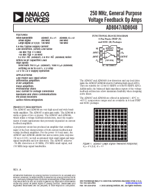 AD8047ARZ image