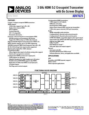 ADV7625KBCZ-8 image