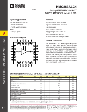 HMC863ALC4 image