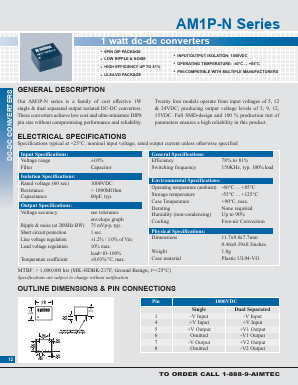 AM1P-0505S-N image