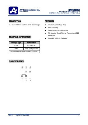 BAT54SDW image