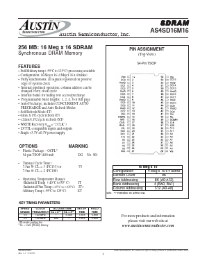 AS4SD16M16 image