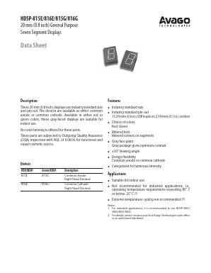 HDSP-815E image