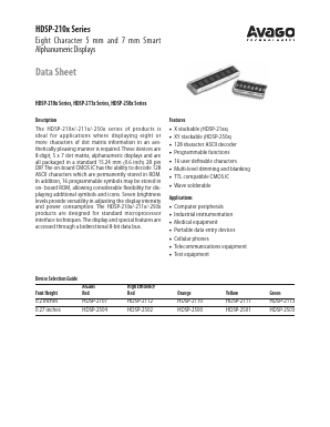 HDSP-210X image