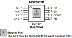 APW7302B image