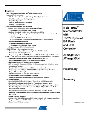 ATMEGA32U4-16AU image
