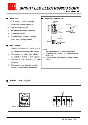 BS-C283RD-B image