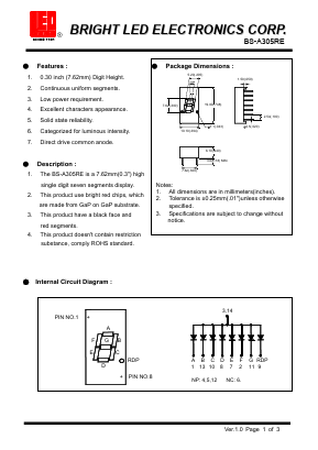 BS-A305RE image