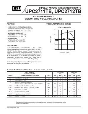 UPC2711TB image