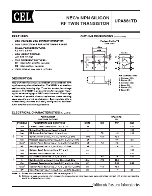 UPA861TD image