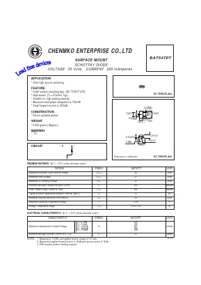 BAT54TPT image