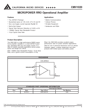 CMV1020 image