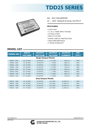 TDD25 image