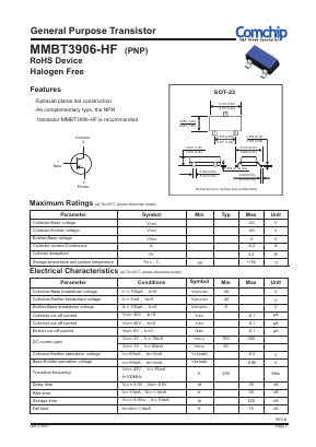 MMBT3906-HF image