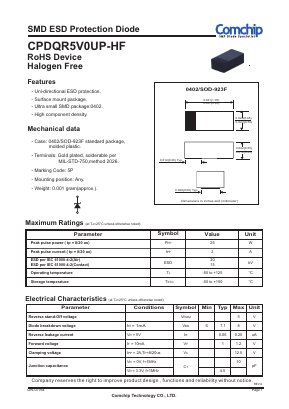 CPDQR5V0UP-HF image