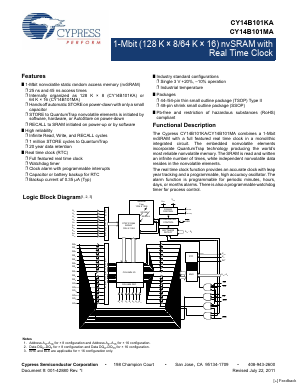 CY14B101KA image