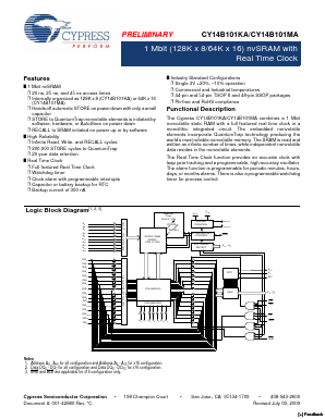 CY14B101KA image