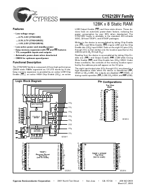 CY62128V18L-200SC image