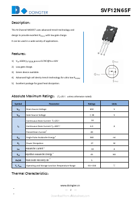 SVF12N65F image