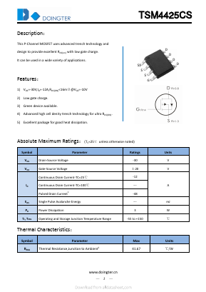 TSM4425CS image