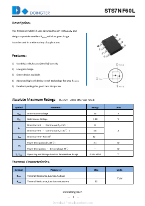 STS7NF60L image