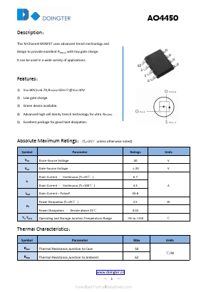 AO4450 image