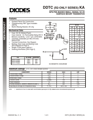 DDTC114GKA-7 image