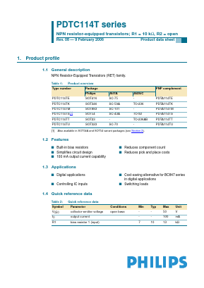 PDTA114TE image