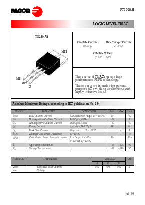 FT1008BH image