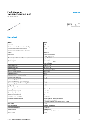 SME-8M-DO-24V-K-7,5-OE image