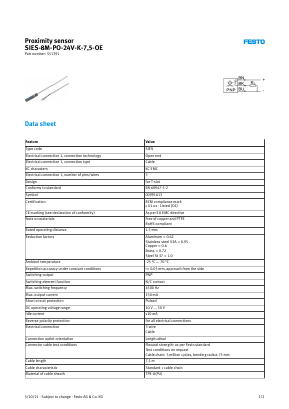 SIES-8M-PO-24V-K-7.5-OE image