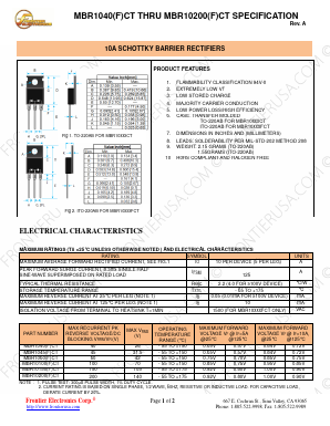 MBR1040CT image