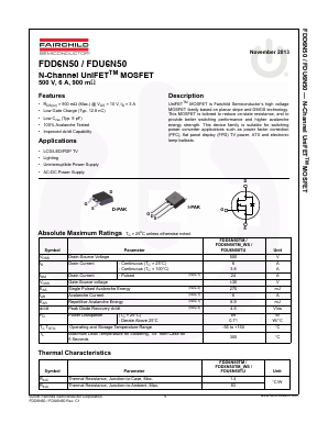 FDD6N50TM image