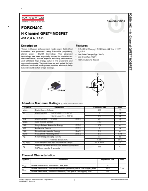 FQB6N40C image