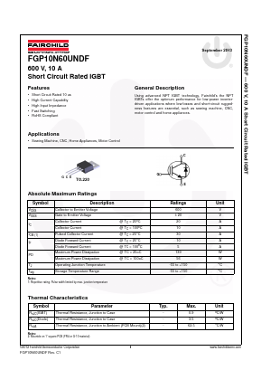 FGP10N60UNDF image