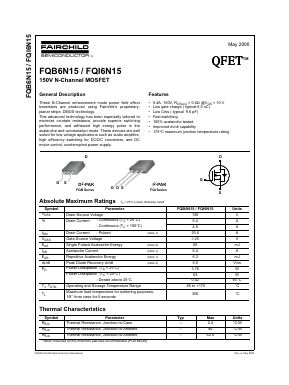 FQB6N15 image