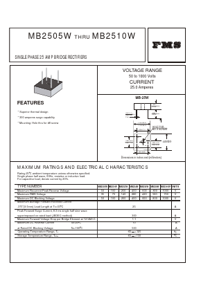 MB2505W image