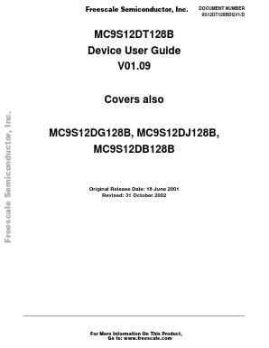 MC9S12DB128B image