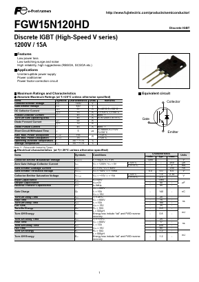 FGW15N120HD image