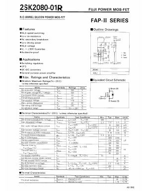 2SK2080-01R image