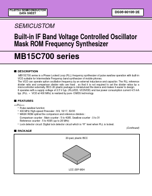 MB15C700PV image