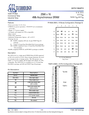 GS74116AGP-10 image