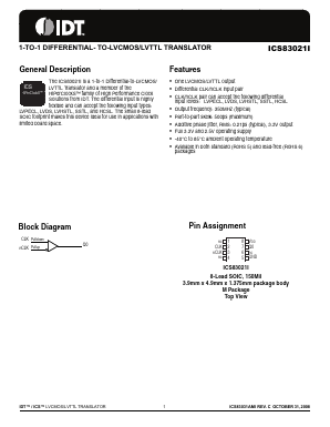 ICS83021AMI image