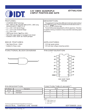 IDT74ALVC08 image