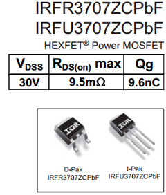 IRFR3707ZCPBF image