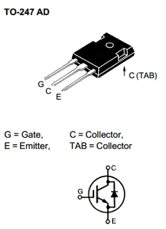 IXGH12N60BD1 image