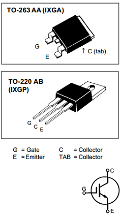 IXGA12N60C image