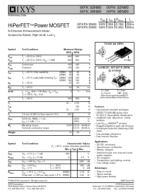 IXFK36N60 image