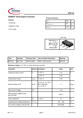 BSP135 image